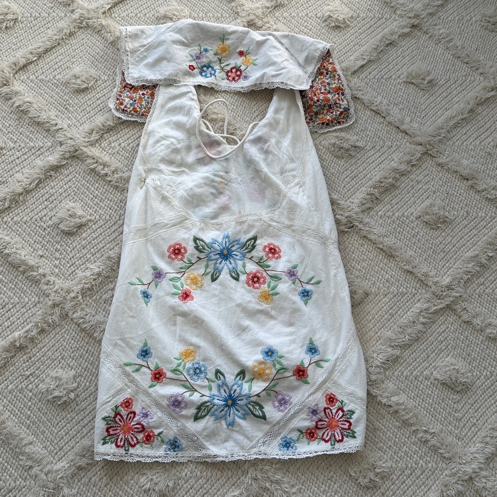 Free People Willow Embroidered Mini Dress - Picture 7 of 7
